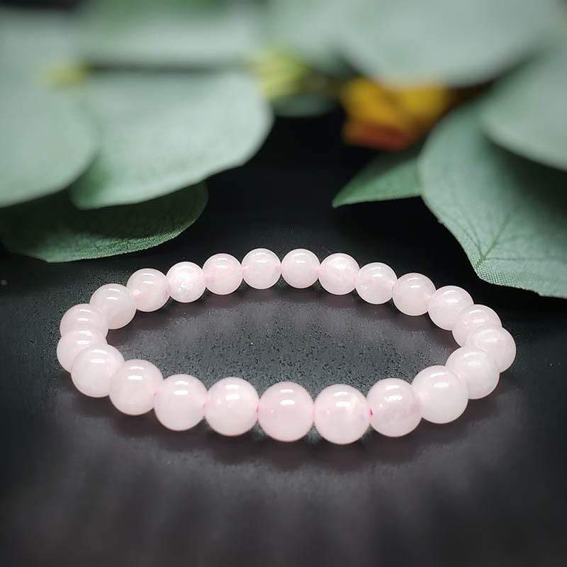 Beads Of Love - Rose Quartz Bracelet Bracelets