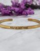 You've Got This - Motivational Cuff Bracelet (Gold or Silver) Bracelets & Bangles