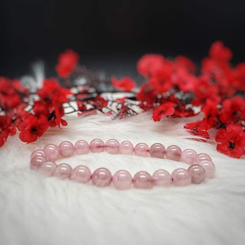Inner Transformations - Rose Quartz Bracelet Bracelets & Bangles Beads 8mm