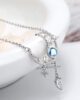 Spellbound Moon - Moonstone Necklace Chain Necklaces 40cm plus 3.5cm