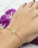 Pisces Zodiac Sign Bracelet - Gold or Silver Charm Bracelets