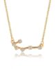 Zodiac Constellation Necklace - Celestial Jewelry Necklace Cancer / Gold