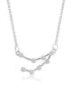 Zodiac Constellation Necklace - Celestial Jewelry Necklace Capricorn / Silver