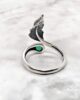 Flourishing Grandior - Jade Ring Rings Resizable / Green