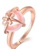 LAMOON Official Store Rings Resizable / Pink Treasures of Affection