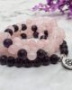 Crowning Lotus - Rose Quartz and Amethyst Necklace or Bracelet Wrap Bracelets Lotus Bracelet