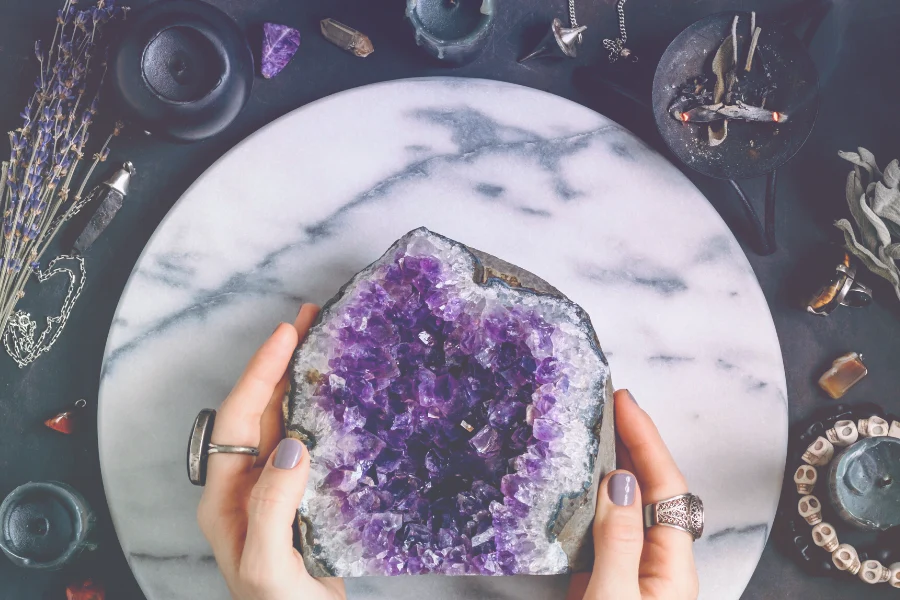 Crystal Jewelry with intention