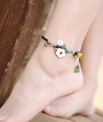 MYWINY-ETHNIC Store Anklets Protective Healing